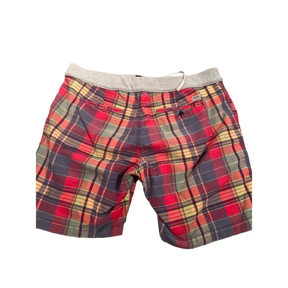 Denim & Supply Ralph Lauren XXL Plaid Shorts Mens Inseam 9" - Picture 2 of 2